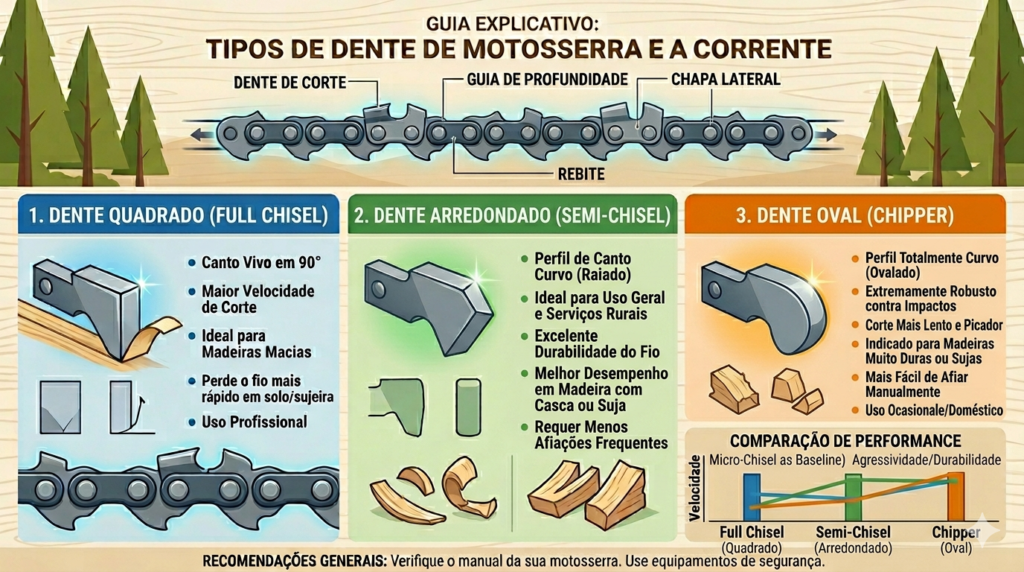 Melhor Marca de correntes de motosserras