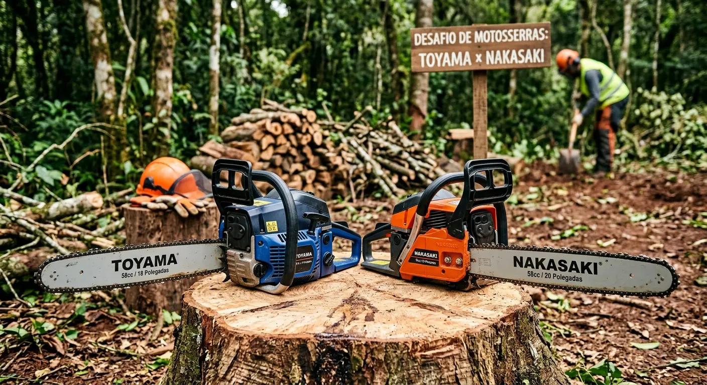 Motosserra Toyama ou Nakasaki